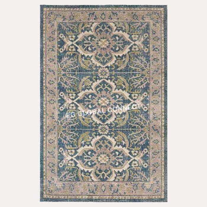 vintage oriental hand tufted rug